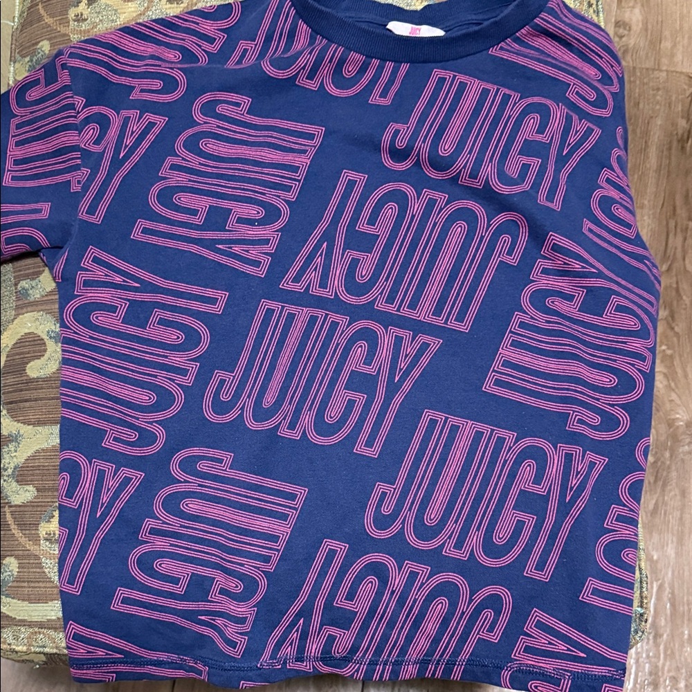 Juicy Couture Navy and Magenta Logo Set